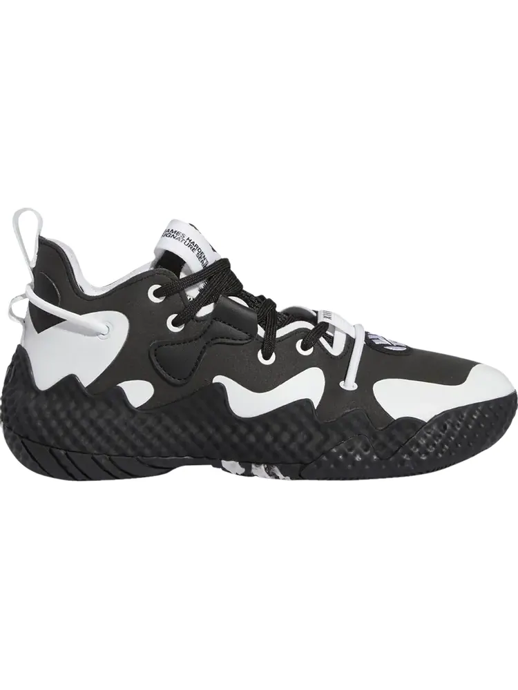 Кроссовки Adidas Harden Vol. 6 J 'Black White' — изображение 1 из 1, черный