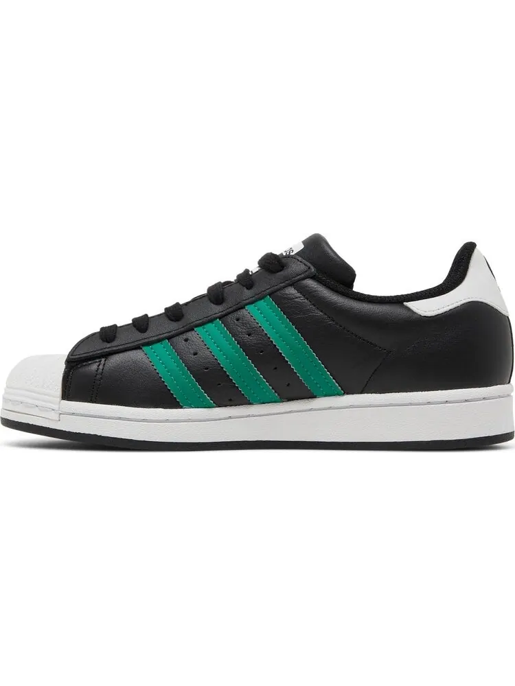 Кроссовки Adidas Abby Dahlkemper x Wmns Superstar 'Black Bold Green' — изображение 3 из 8, черный