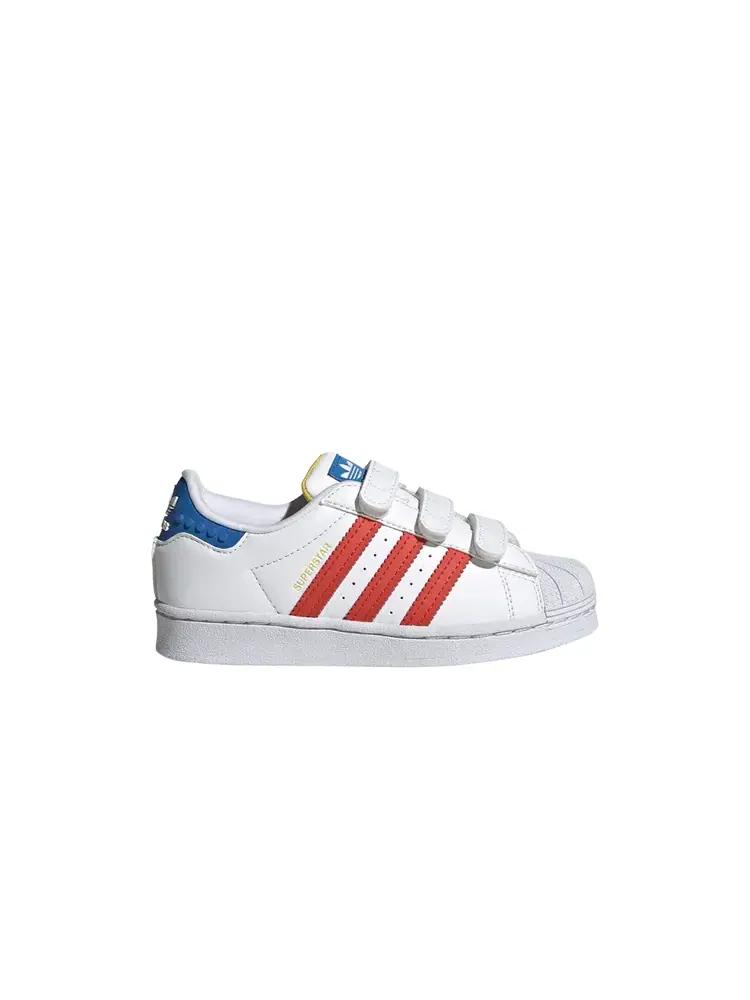Кроссовки Adidas LEGO x Superstar J — изображение 1 из 1, белый