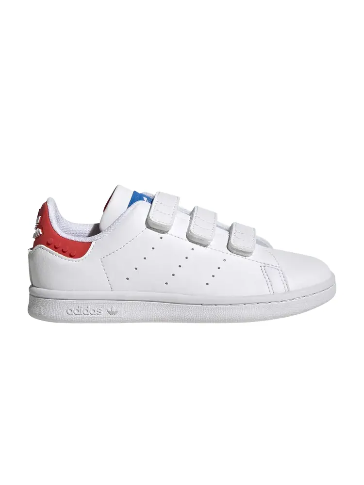 Кроссовки Adidas LEGO x Stan Smith Little Kid — изображение 1 из 1, белый