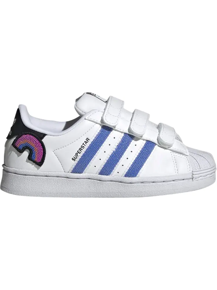 Кроссовки Adidas Superstar Little Kid — изображение 1 из 1, белый