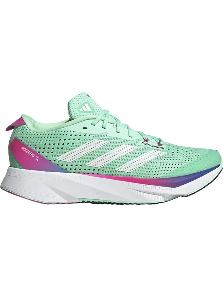 Кроссовки Adidas Wmns Adizero SL 'Pulse Mint Lucid Fuchsia' — изображение 1 из 1, зеленый