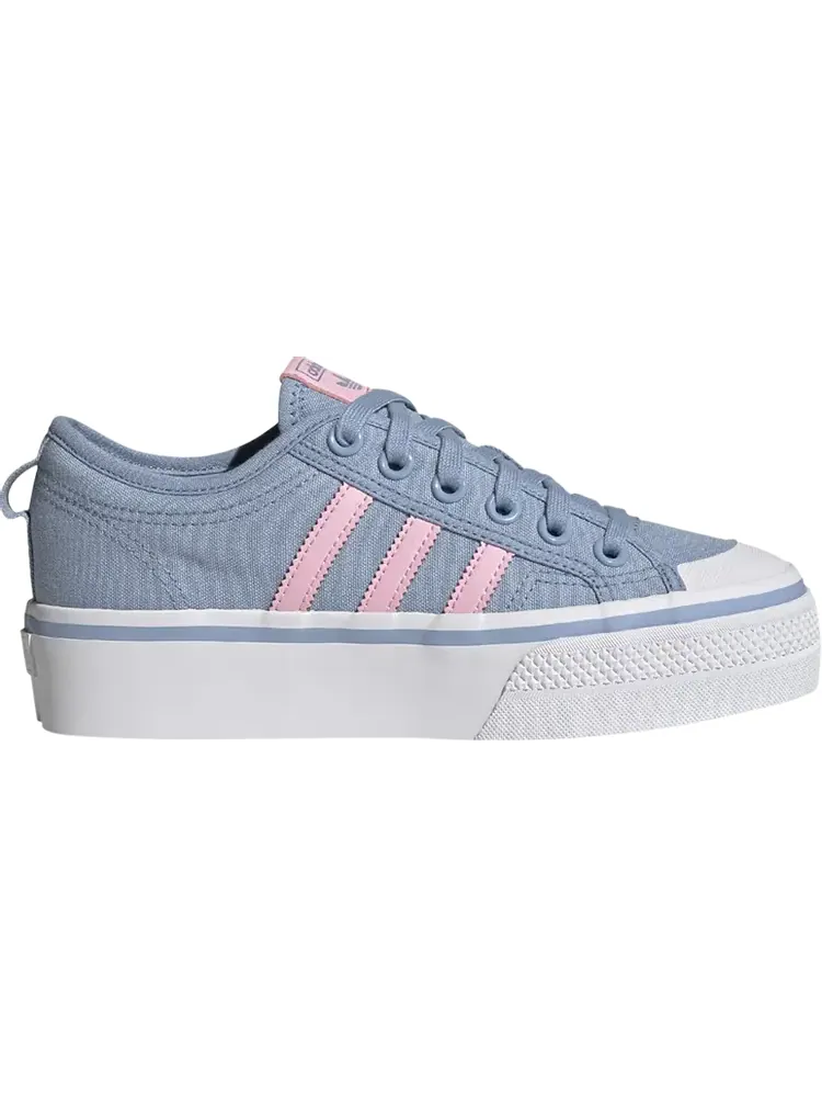 Кроссовки Adidas Wmns Nizza Platform 'Altered Blue Bliss Pink' — изображение 1 из 1, синий