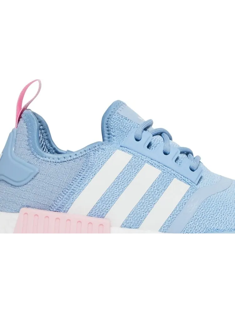Кроссовки Adidas Wmns NMD_R1 'Blue Pink' — изображение 2 из 8, синий