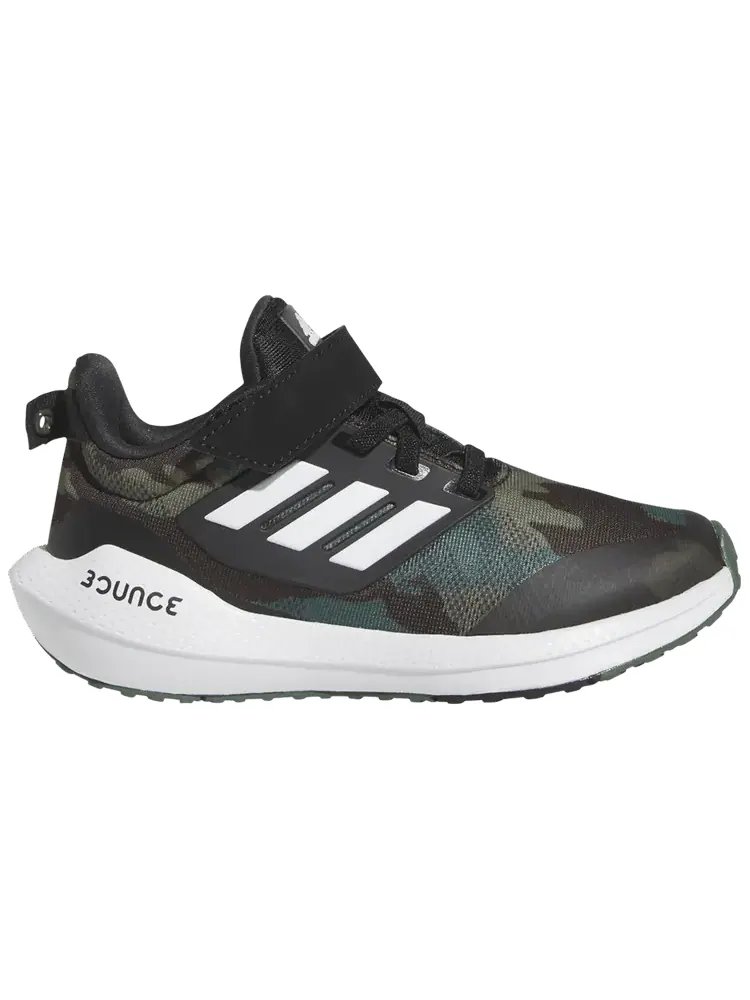 Кроссовки adidas EQ21 Run 2.0 EL K 'Camo' — изображение 1 из 1, черный
