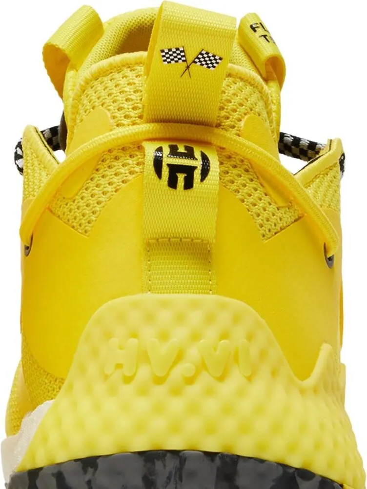 Кроссовки Adidas Harden Vol. 6 'Taxi' — изображение 7 из 8, желтый