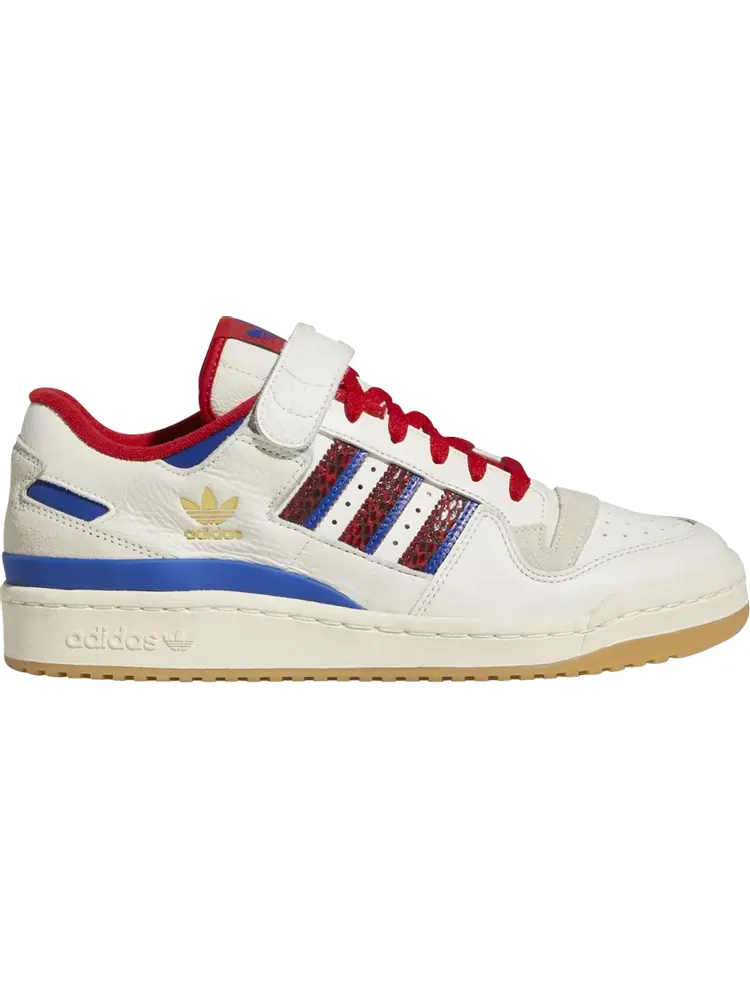Кроссовки Adidas Forum 84 Low 'Off White Scarlet Snakeskin' — изображение 1 из 1, бежевый