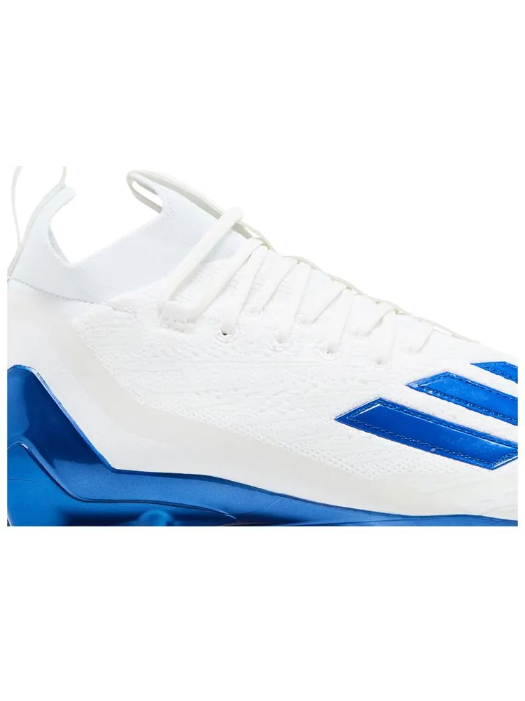 Кроссовки adidas Adizero Primeknit Cleats 'White Royal Blue' — изображение 2 из 8, белый