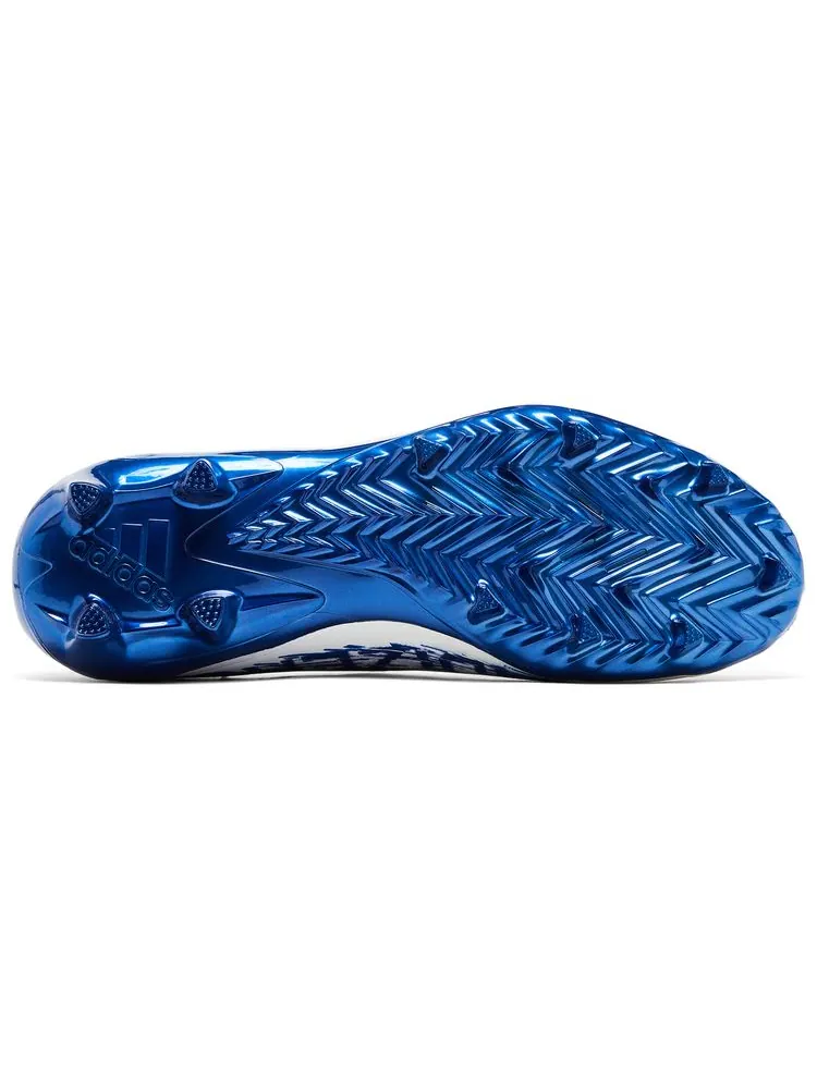 Кроссовки adidas Adizero Primeknit Cleats 'White Royal Blue' — изображение 4 из 8, белый