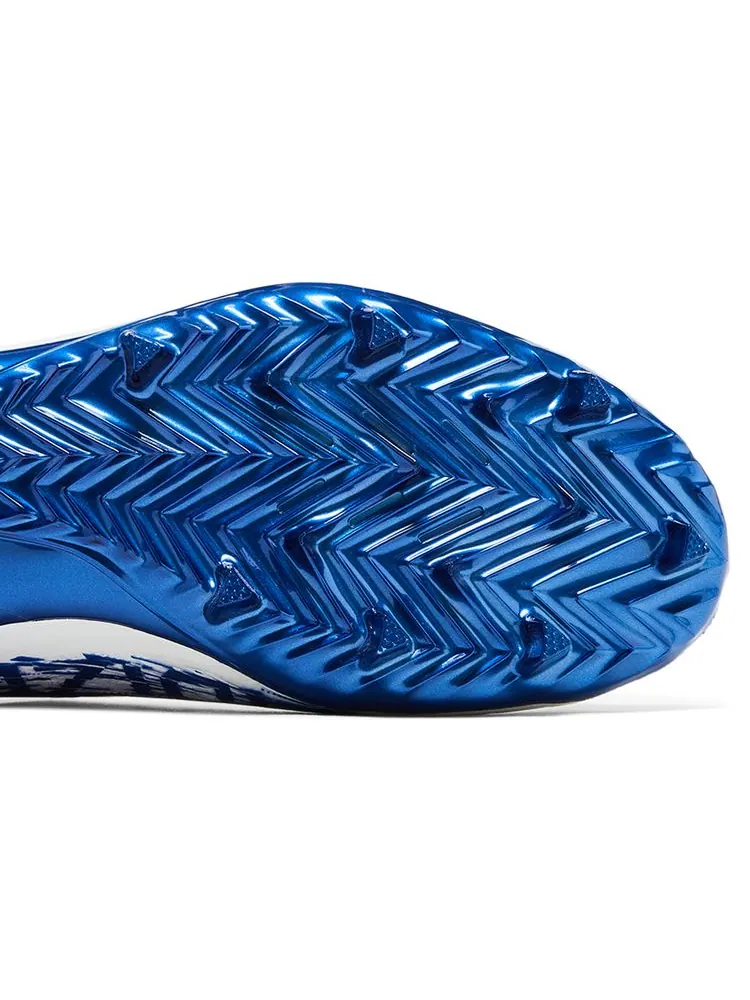 Кроссовки adidas Adizero Primeknit Cleats 'White Royal Blue' — изображение 5 из 8, белый
