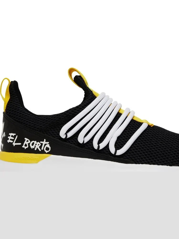 Кроссовки Adidas The Simpsons x Lite Racer Adapt 3.0 'El Barto' — изображение 2 из 8, черный