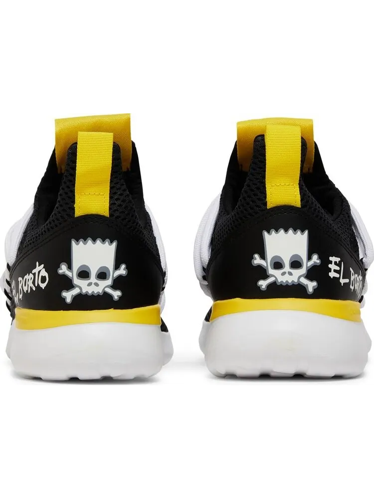 Кроссовки Adidas The Simpsons x Lite Racer Adapt 3.0 'El Barto' — изображение 6 из 8, черный