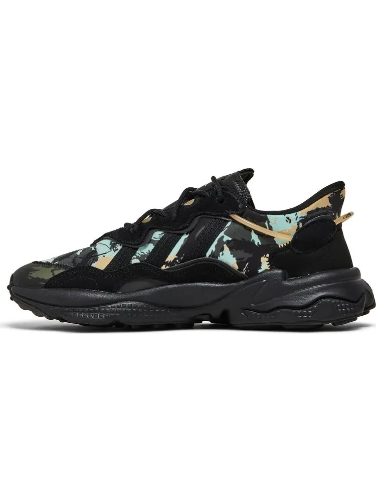 Кроссовки Adidas Ozweego 'Black Camo' — изображение 3 из 8, черный