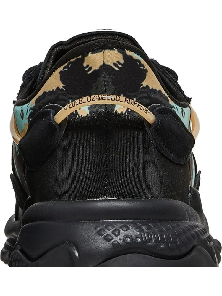 Кроссовки Adidas Ozweego 'Black Camo' — изображение 7 из 8, черный