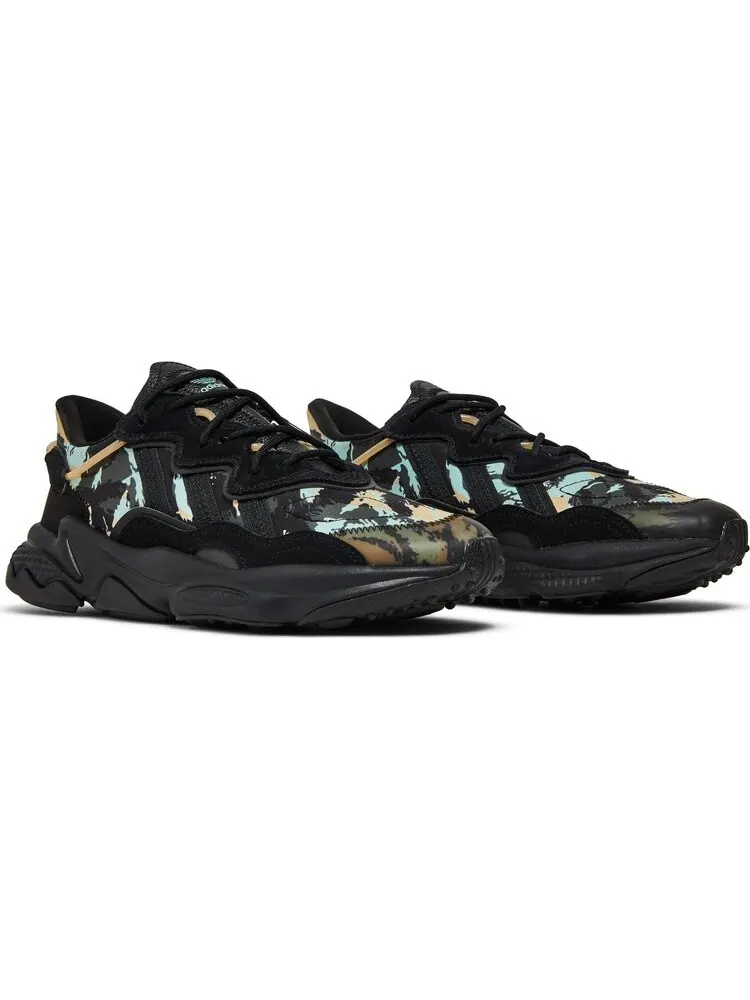 Кроссовки Adidas Ozweego 'Black Camo' — изображение 8 из 8, черный