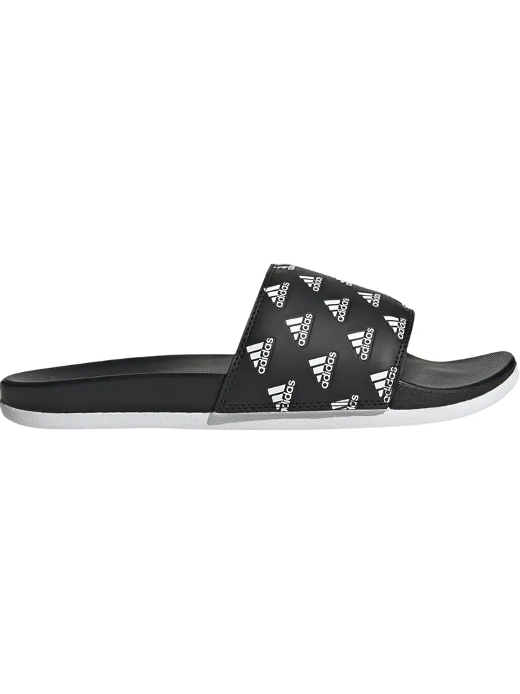 Сандалии Adidas Adilette Comfort Slide 'Repeat Logo - Black' — изображение 1 из 1, черный