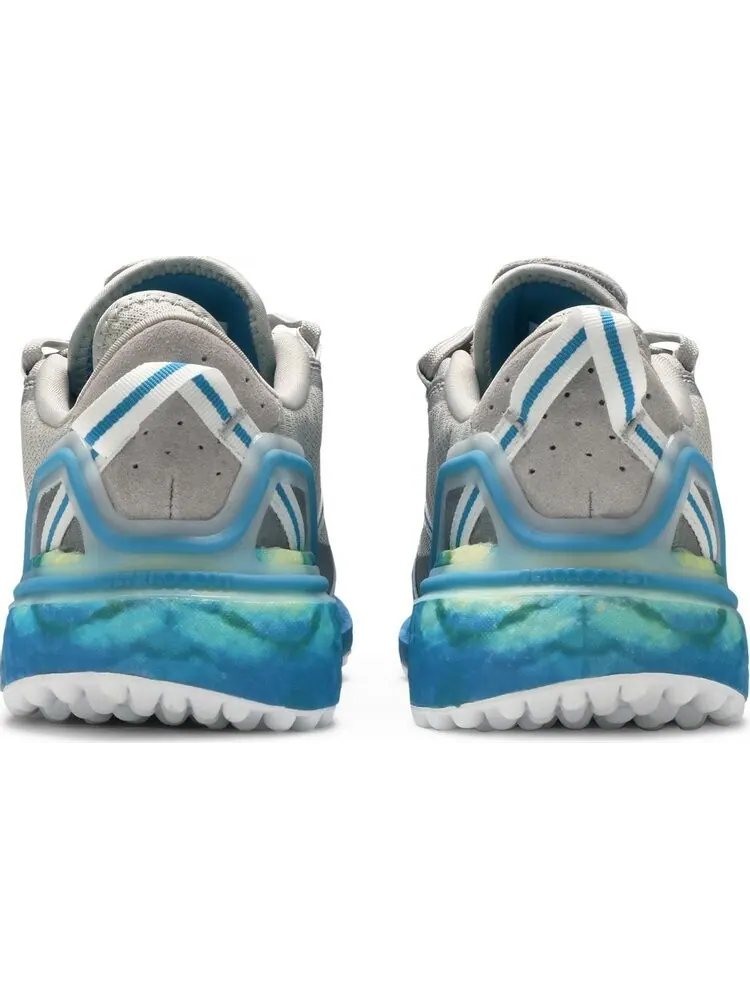 Кроссовки Adidas Solarthon Primeblue 'Grey Sonic Aqua' — изображение 6 из 8, серый