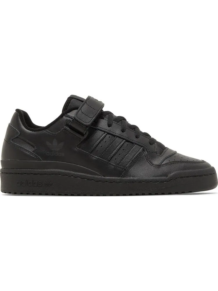 Кроссовки Adidas Forum Low 'Triple Black' — изображение 1 из 8, черный