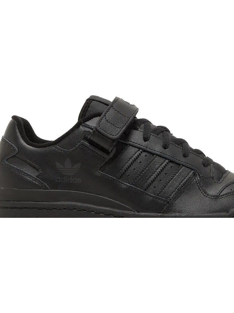 Кроссовки Adidas Forum Low 'Triple Black' — изображение 2 из 8, черный
