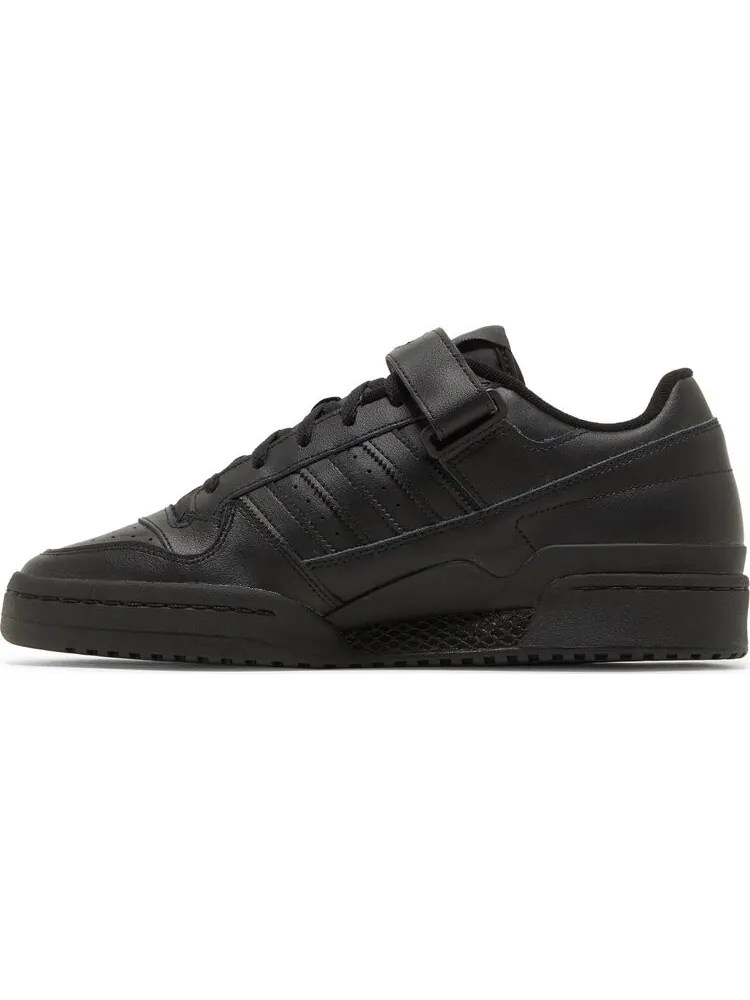 Кроссовки Adidas Forum Low 'Triple Black' — изображение 3 из 8, черный