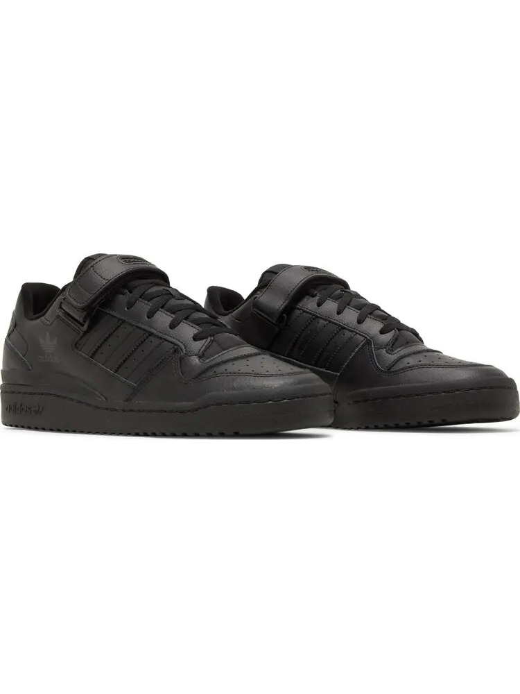 Кроссовки Adidas Forum Low 'Triple Black' — изображение 8 из 8, черный