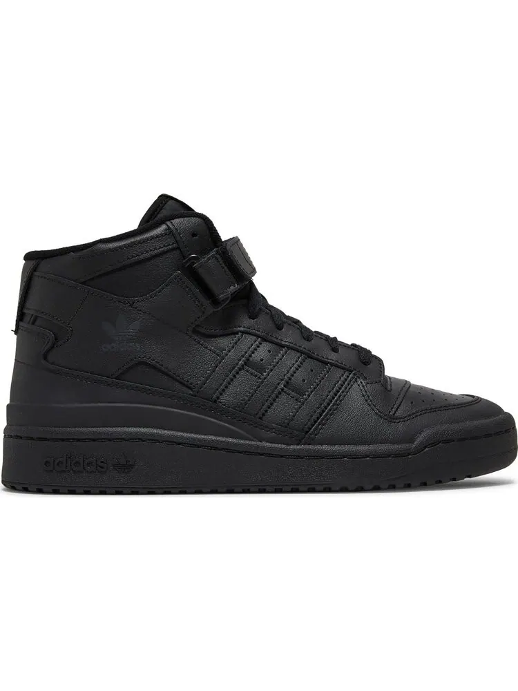 Кроссовки Adidas Forum Mid 'Triple Black' — изображение 1 из 8, черный
