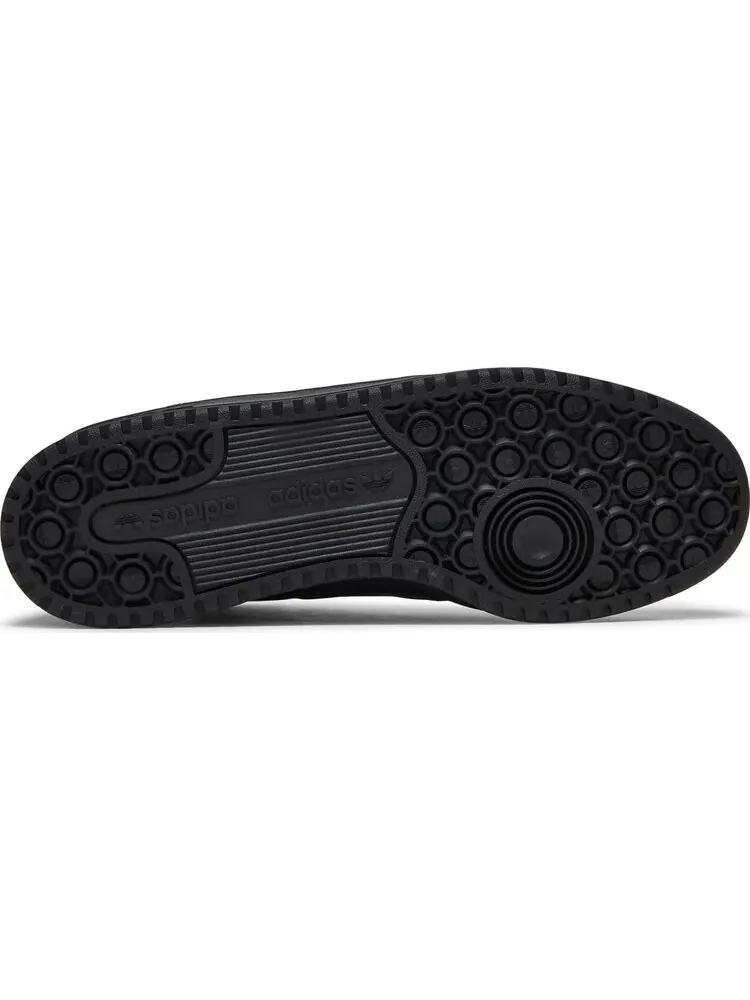 Кроссовки Adidas Forum Mid 'Triple Black' — изображение 4 из 8, черный