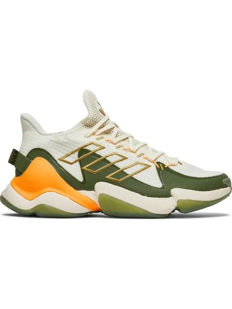 Кроссовки Adidas Mahomes 1 Impact FLX 'Khaki Green' — изображение 1 из 8, зеленый
