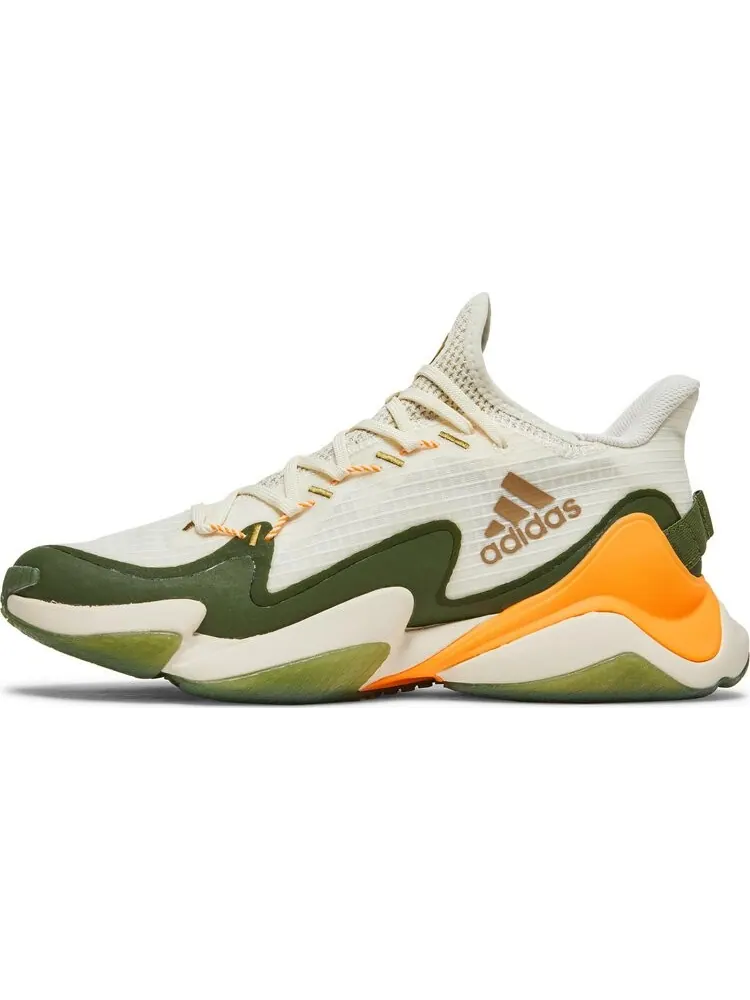 Кроссовки Adidas Mahomes 1 Impact FLX 'Khaki Green' — изображение 3 из 8, зеленый