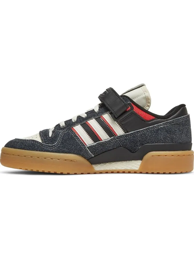 Кроссовки Adidas Midwest Kids x Forum Low 'Black Gum' — изображение 3 из 8, черный