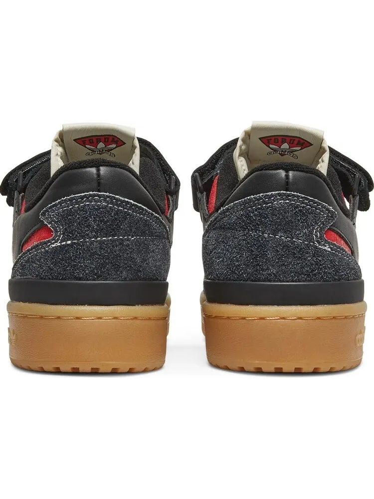 Кроссовки Adidas Midwest Kids x Forum Low 'Black Gum' — изображение 6 из 8, черный