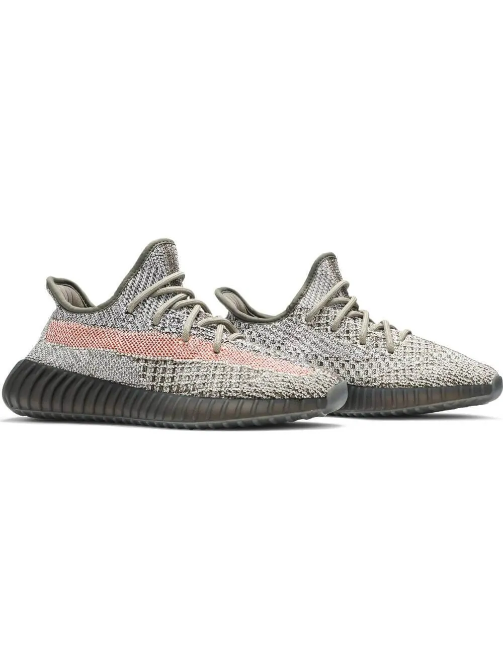 Кроссовки Yeezy Boost 350 V2 Ash Stone — изображение 4 из 8, серый