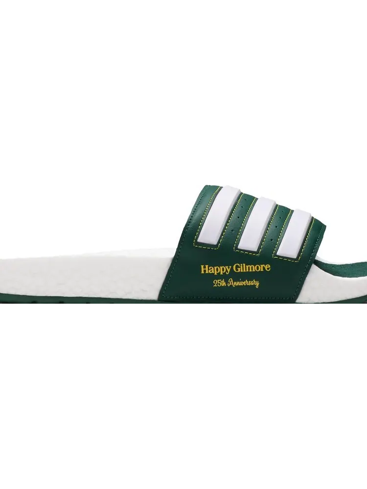 Сандалии Adidas Extra Butter x Happy Gilmore x Adilette Boost Slide 'Happy' — изображение 2 из 8, зеленый