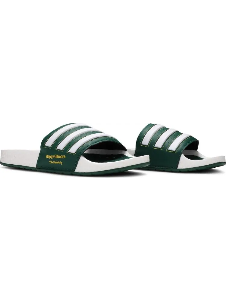 Сандалии Adidas Extra Butter x Happy Gilmore x Adilette Boost Slide 'Happy' — изображение 8 из 8, зеленый