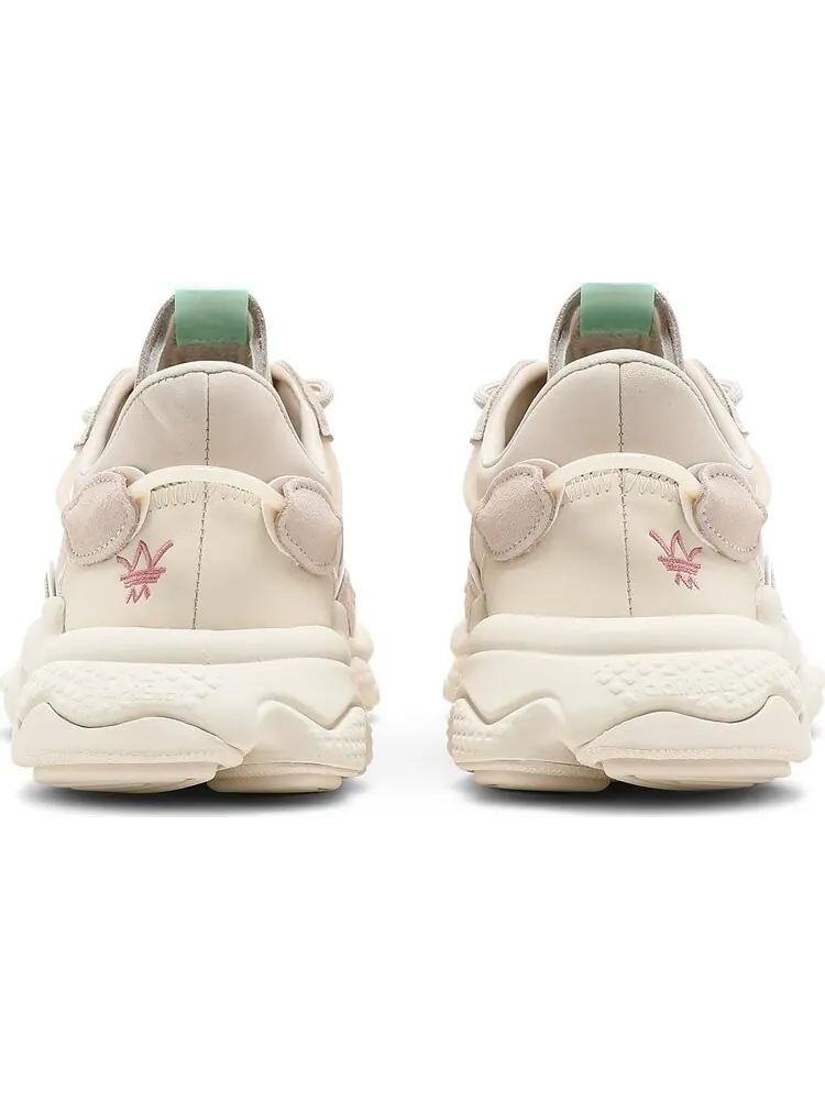 Кроссовки Adidas Wmns Ozweego 'Halo Ivory' — изображение 6 из 8, бежевый