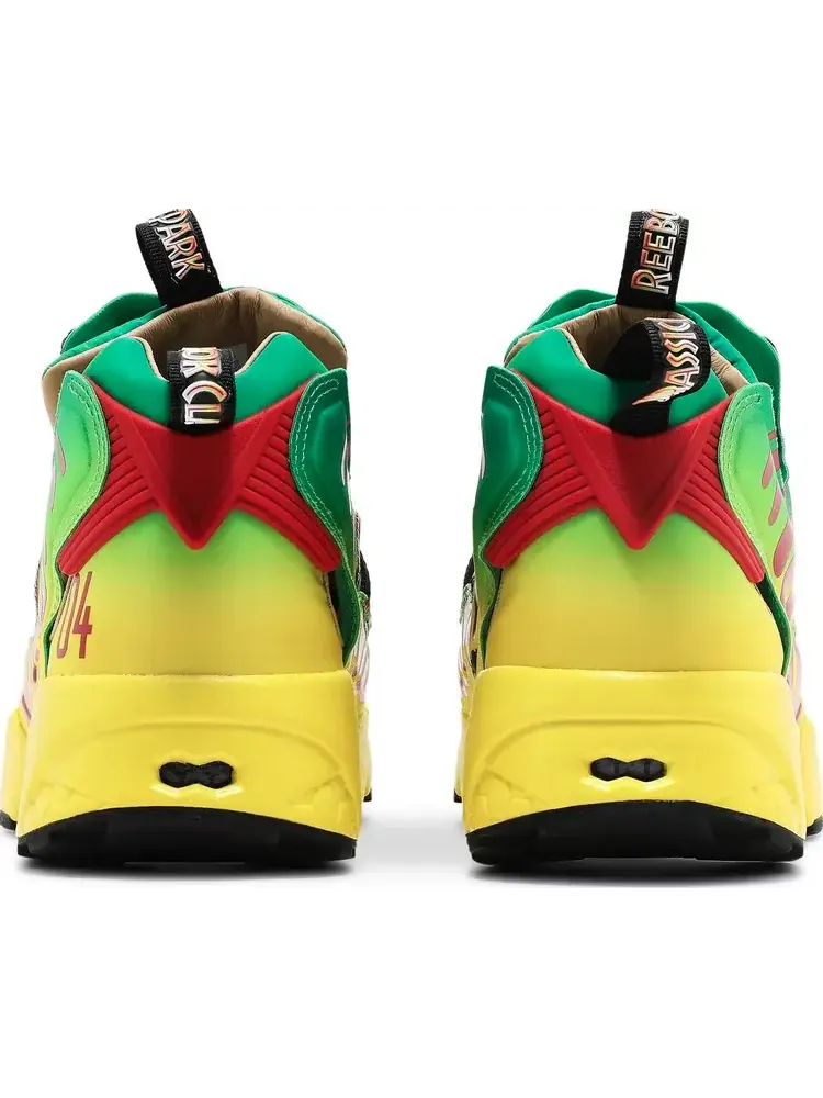 Кроссовки jurassic park x instapump fury og 'tour vehicles' Reebok — изображение 6 из 8, зеленый