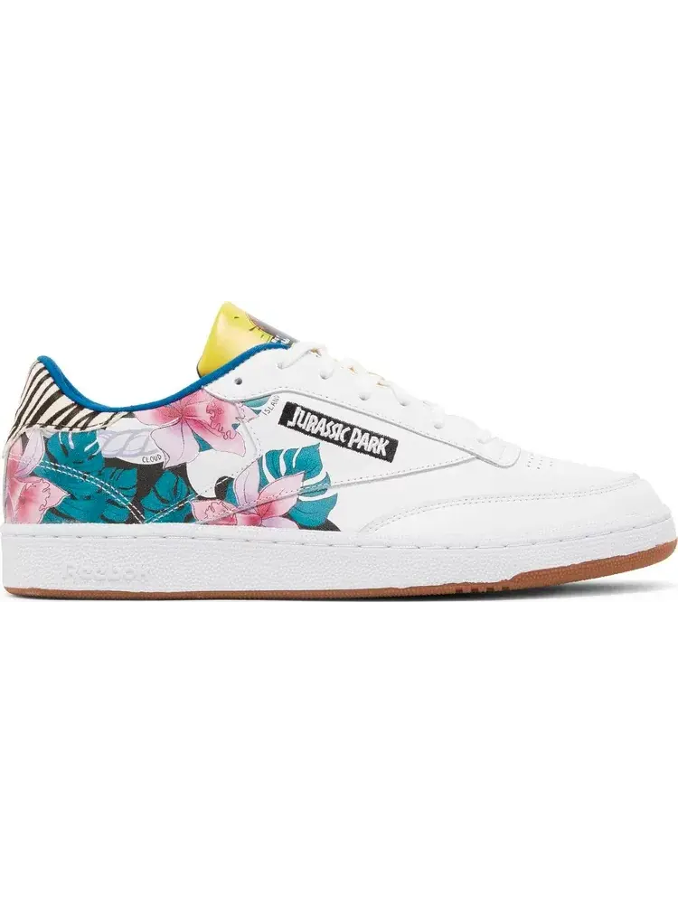 Кроссовки jurassic park x club c 85 'dennis nedry' Reebok — изображение 1 из 8, белый