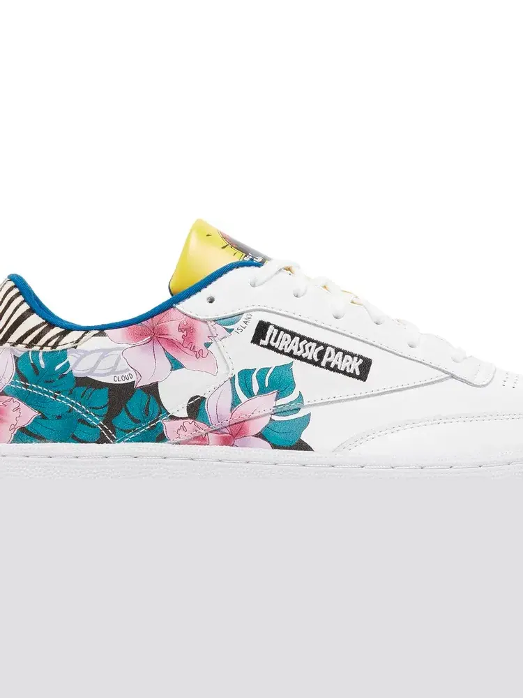 Кроссовки jurassic park x club c 85 'dennis nedry' Reebok — изображение 2 из 8, белый
