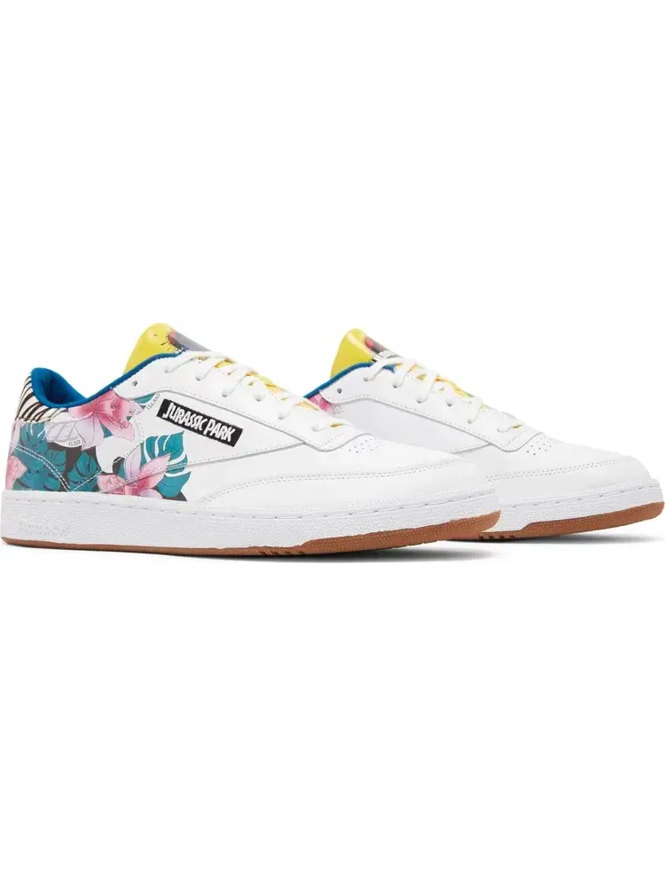 Кроссовки jurassic park x club c 85 'dennis nedry' Reebok — изображение 8 из 8, белый