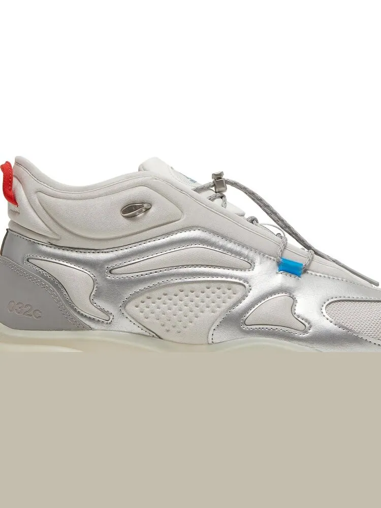 Кроссовки Adidas 032c x GSG TR 'Silver Metallic' — изображение 2 из 8, серебряный