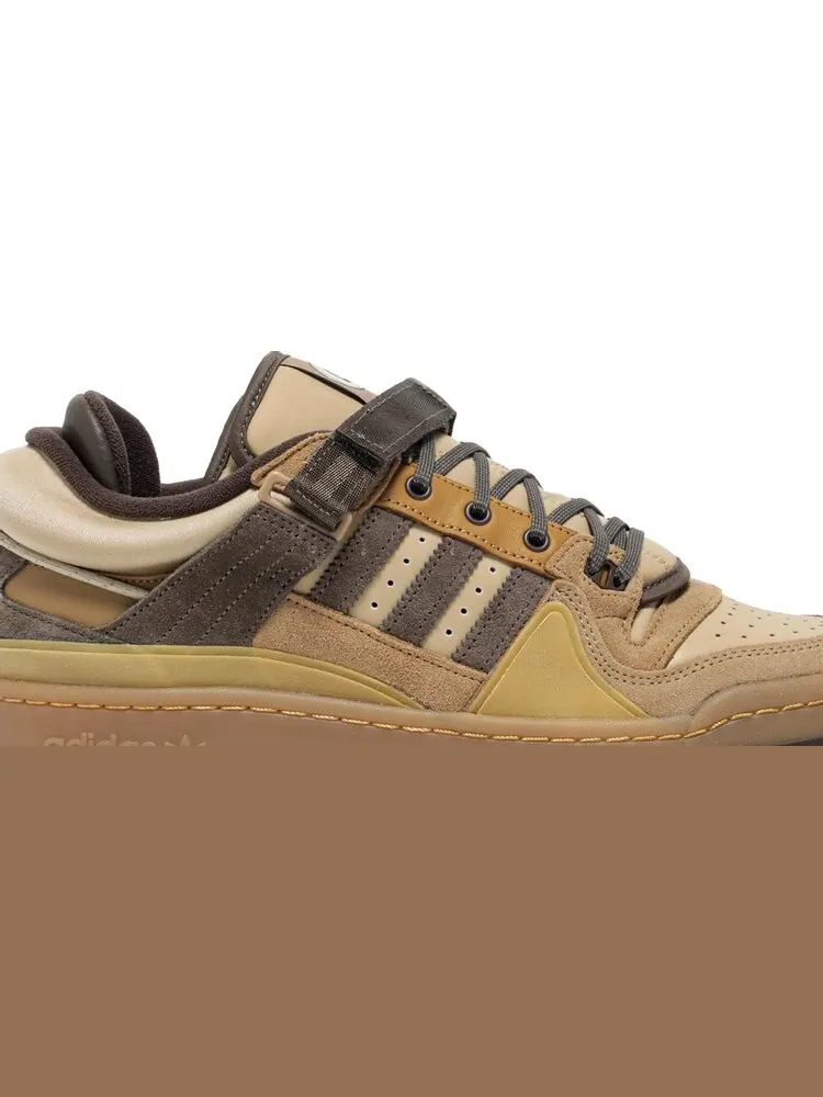 Кроссовки Adidas Bad Bunny x Forum Buckle Low 'The First Cafe' — изображение 2 из 10, коричневый