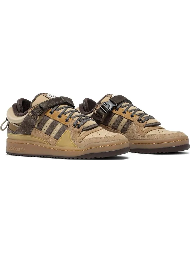 Кроссовки Adidas Bad Bunny x Forum Buckle Low 'The First Cafe' — изображение 8 из 10, коричневый