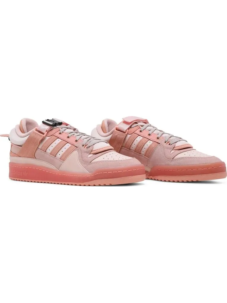 Кроссовки Adidas Bad Bunny x Forum Buckle Low 'Easter Egg' — изображение 8 из 10, розовый