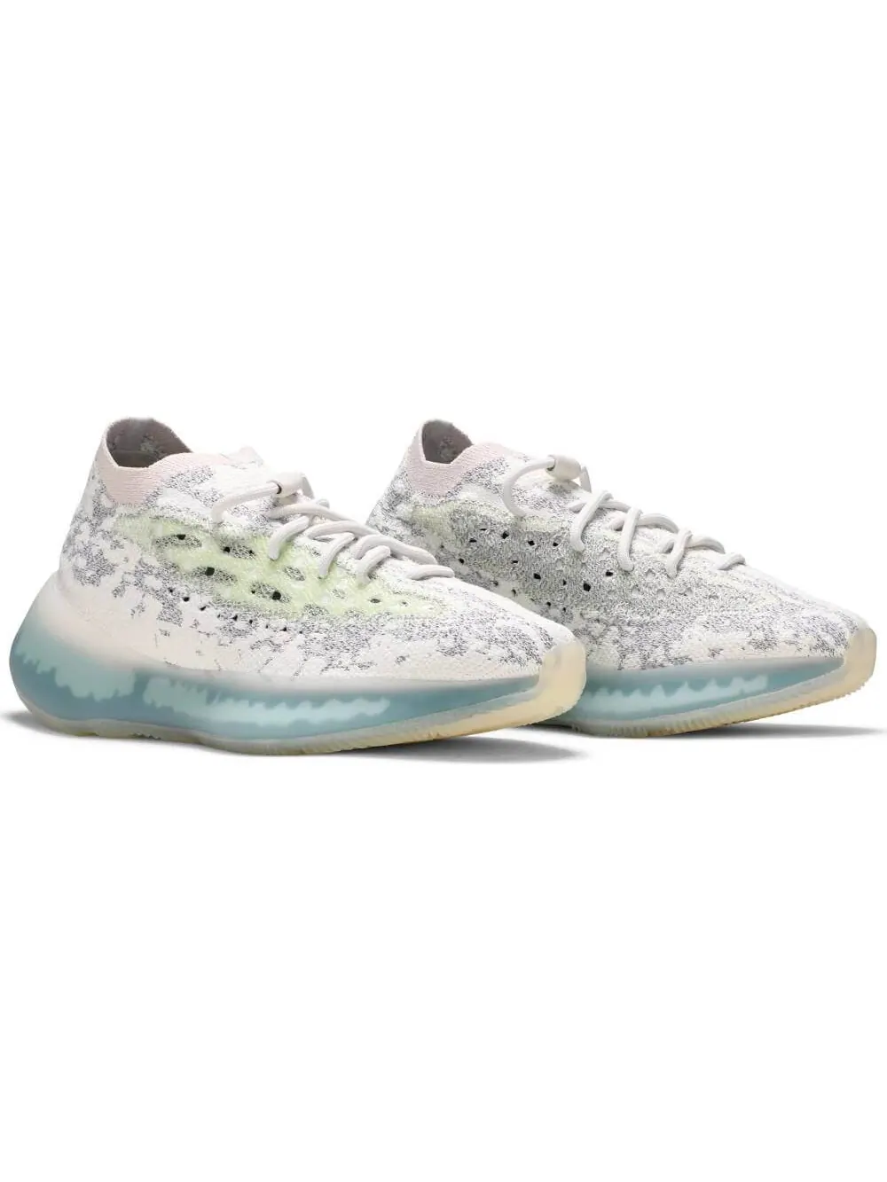 Кроссовки Yeezy Boost 380 Alien Blue — изображение 4 из 10, белый