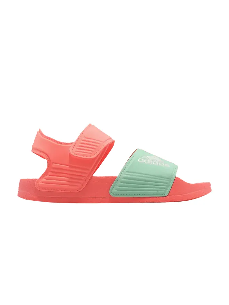 Сандалии adidas Adilette Sandal K 'Acid Red' — изображение 1 из 1, красный/белый