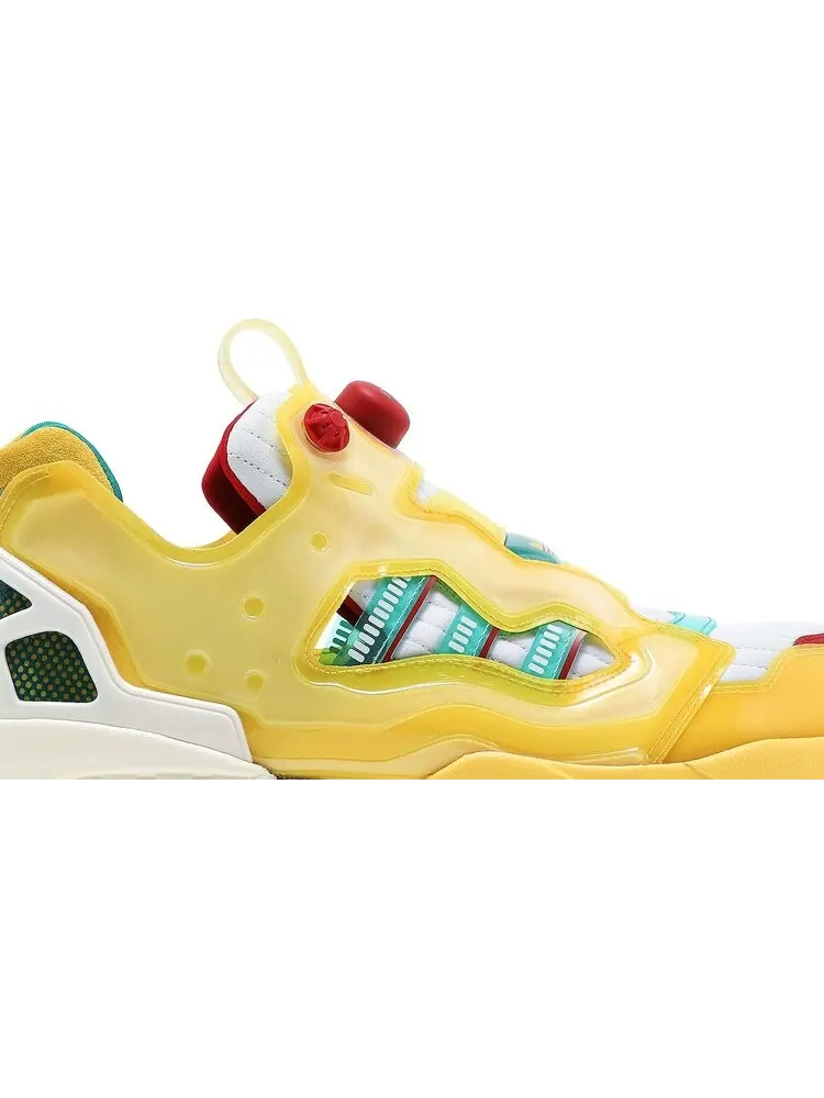 Кроссовки adidas x zx fury 'spring yellow' Reebok — изображение 2 из 8, желтый