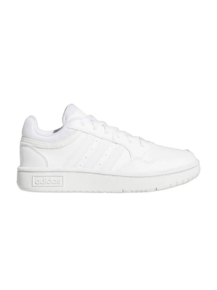 Кроссовки adidas Hoops 3.0 J 'Triple White' — изображение 1 из 1, белый/белый/белый