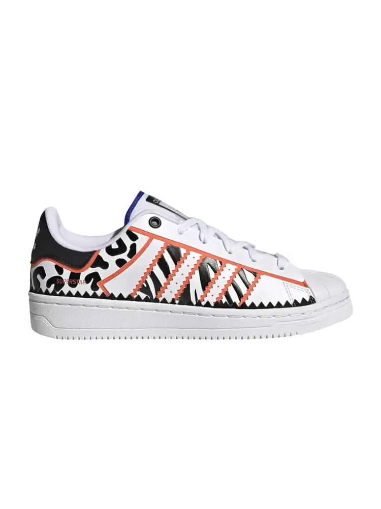 Кроссовки Adidas Rich Mnisi x Wmns Superstar OT Tech — изображение 1 из 1, белый