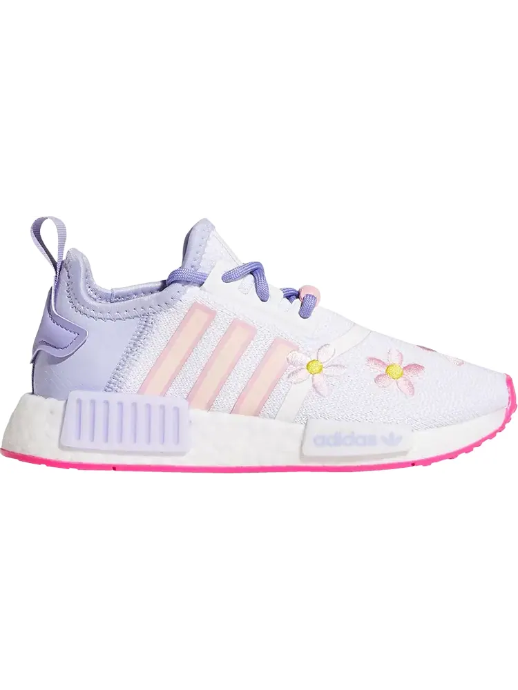 Кроссовки Adidas Monsters Inc. x NMD_R1 Little Kid 'Boo' — изображение 1 из 1, фиолетовый