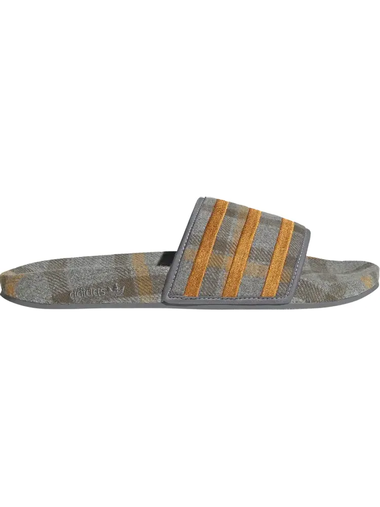 Сандалии Adidas Adilette Slide 'Cozy Pack - Focus Orange Grey' — изображение 1 из 1, оранжевый
